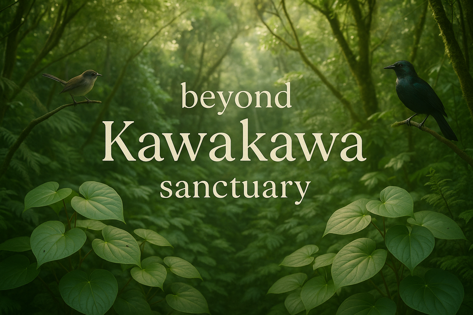 Beyond Kawakawa Sanctuary