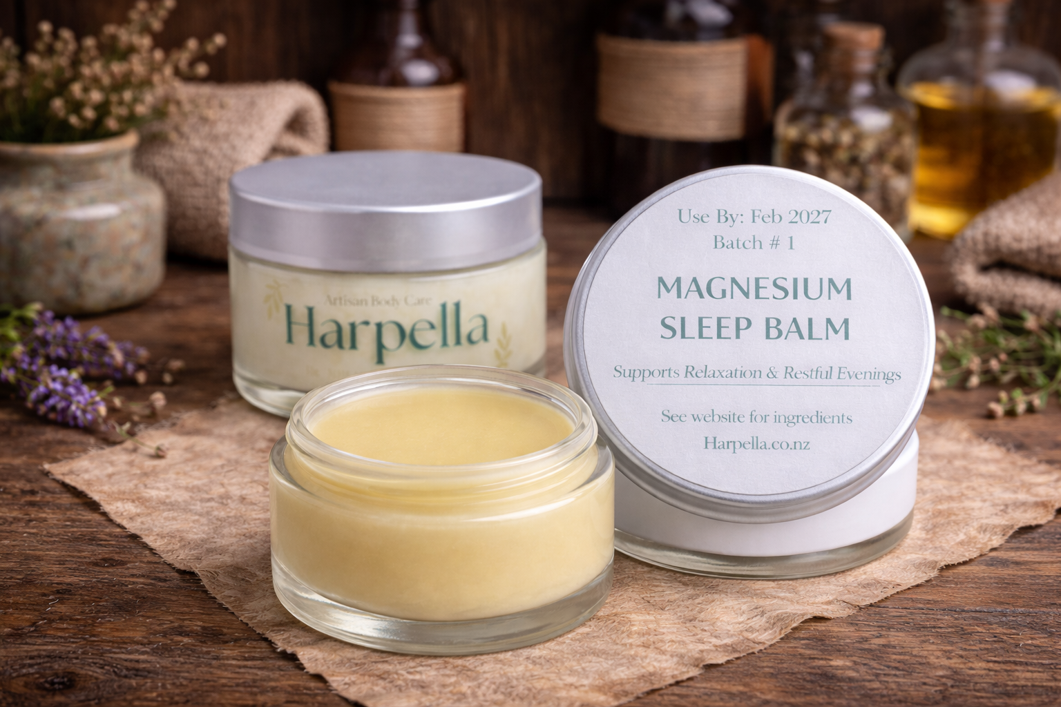 Magnesium Sleep Balm | NZ Made Natural Relaxation Balm