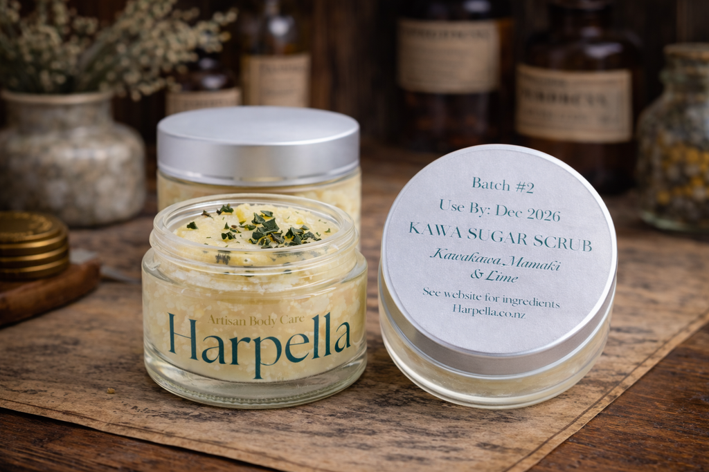 Kawakawa Emulsifying Body Scrubs