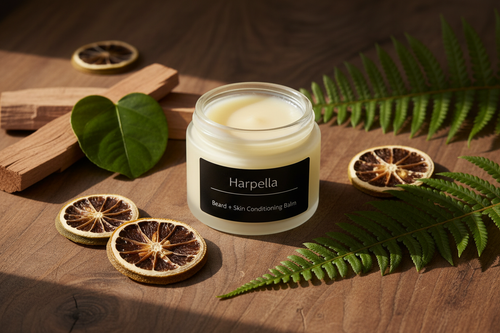 Harpella Beard + Skin Conditioning Balm - 100g - Pale Yellow