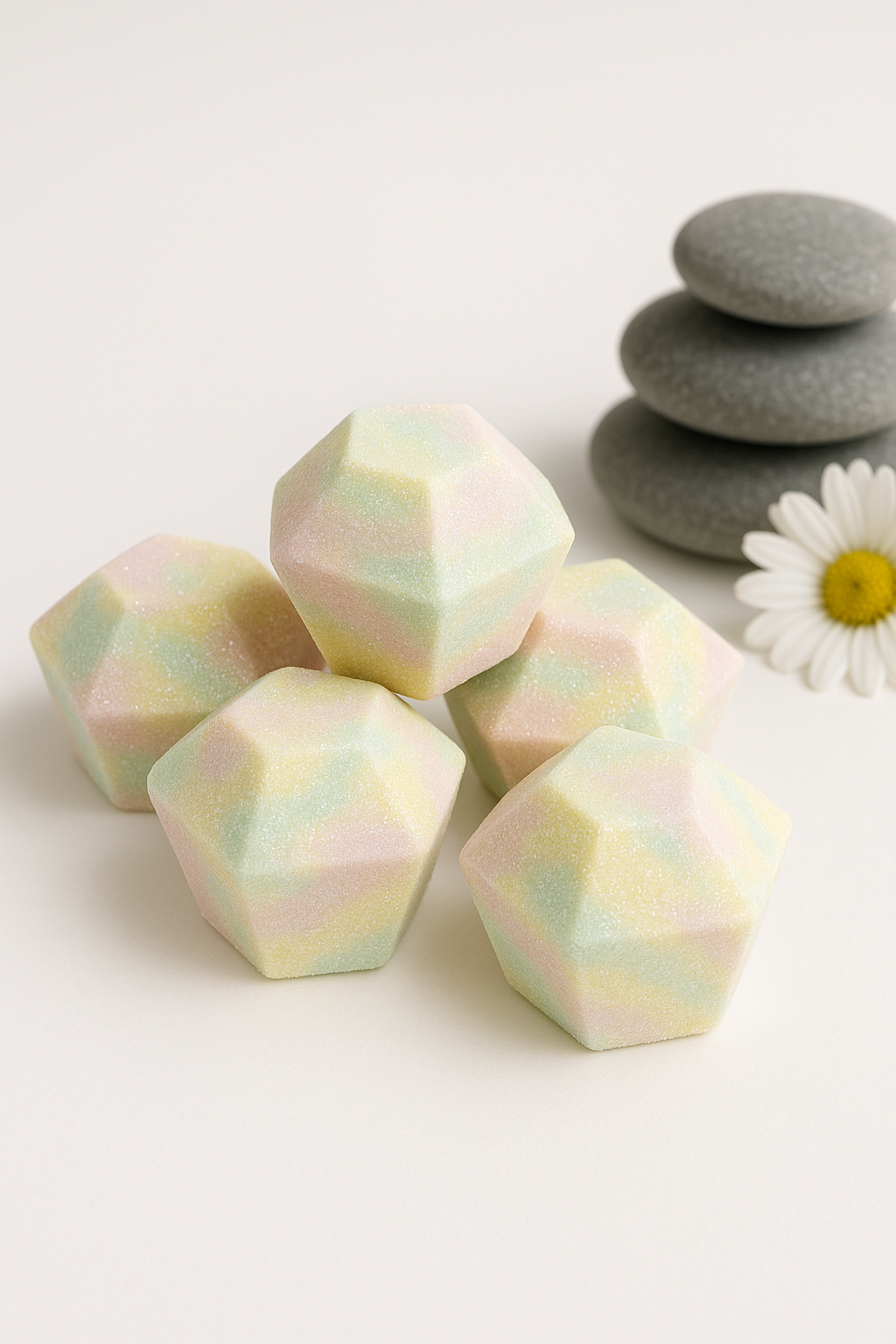 Harpella Shower Steamers - Flora Nova Sweet Floral Blend Minimalist Style