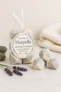 Harpella Shower Steamers - Lavender, Chamomile & Cedarwood with Label