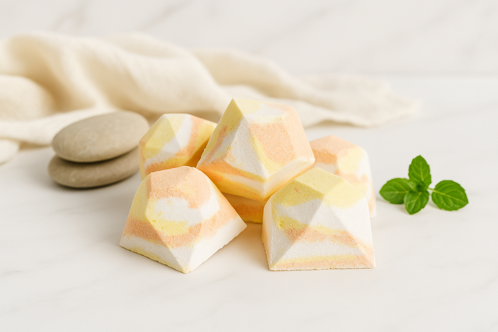 Harpella Shower Steamers - Spearmint & Menthol - Correct Angular Shape 1