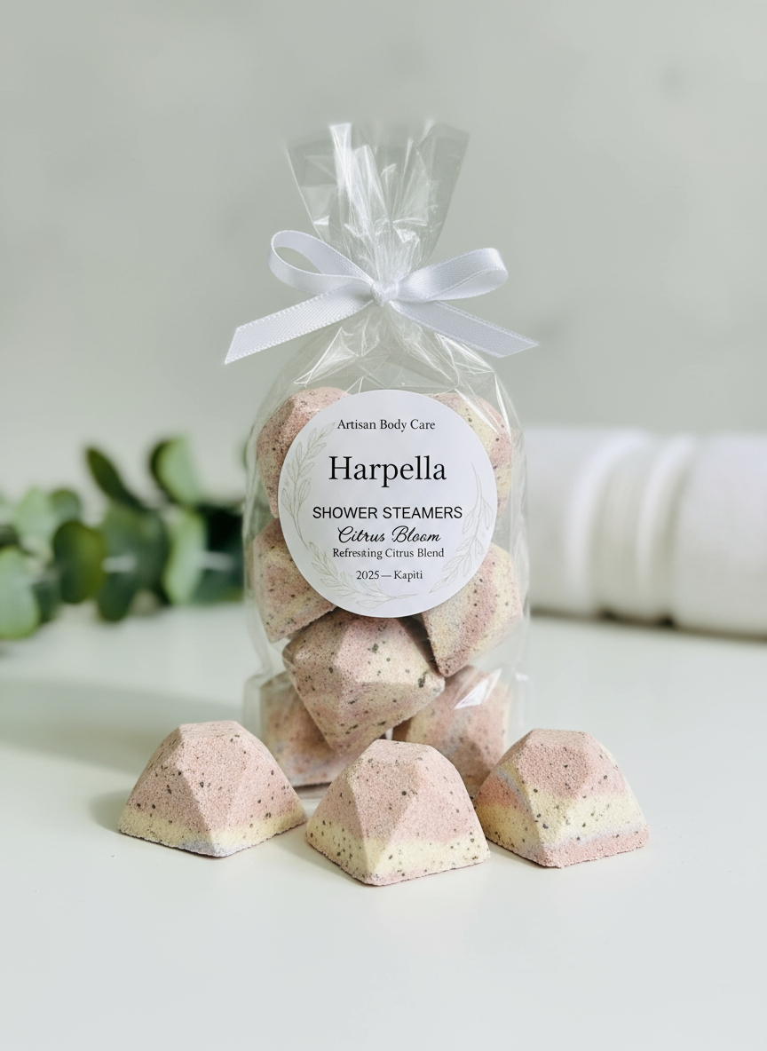 Kawakawa Shower Steamers - Citrus Bloom Packaged