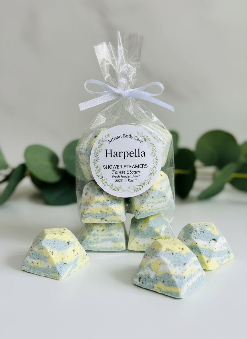 Kawakawa Shower Steamers - Forest Steam Packaged